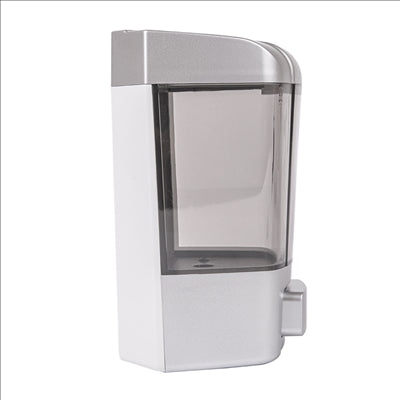 DISTRIBUTEUR 800 ML 12x10,5x18 CM GRIS ABS (1 UNITÉ)