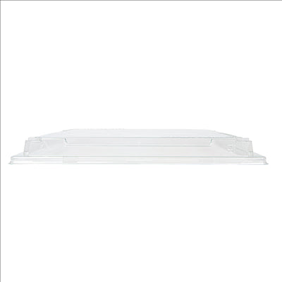 COUVERCLES POUR RÉF. 268.00 27x27x2,5 CM TRANSPARENT RPET (70 UNITÉS)