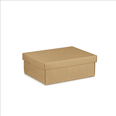 30 U. BOÎTES RECTANGULAIRES 24x20x9,5 CM NATUREL KRAFT (1 UNITÉ)