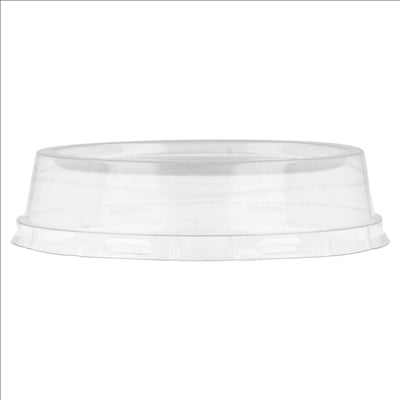COUVERCLES HAUTES POUR RÉCIPIENTS 214.61/77   TRANSPARENT PET (100 UNITÉS)