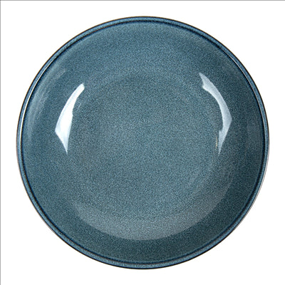 ASSIETTES CREUSES 'AKALA' Ø20x11,2x4,4 CM BLEU STONEWARE (6 UNITÉS)