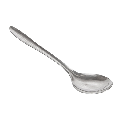 CUILLÈRES 18 CM ARGENTE INOX (100 UNITÉS)