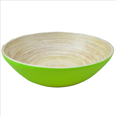 BOLS Ø 20x6 CM VERT ANIS BAMBOU (1 UNITÉ)