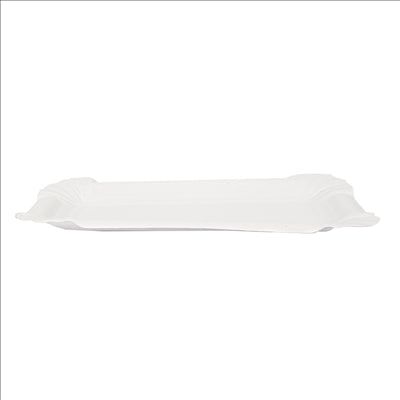 PLATEAUX PÂTISSERIE - PETITS 285 G/M2 20x13 CM BLANC CARTON (250 UNITÉS)
