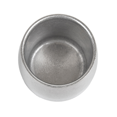 GOBELETS 'ARTINOX' 120 ML Ø 6x6,5 CM ARGENTE INOX (10 UNITÉS)