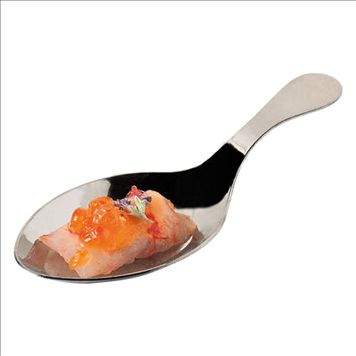 MISE EN BOUCHE 'HONG KONG' 10x4,2x2,5 CM ARGENTE PS (500 UNITÉS)