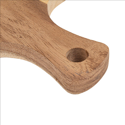 PLANCHE PRÉSENTATION RECTANGULAIRE 38x22x2 CM NATUREL BOIS (8 UNITÉS)