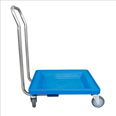 CHARIOT TRANSPORT POUR RACKS 54x54x81 CM BLEU PP (1 UNITÉ)