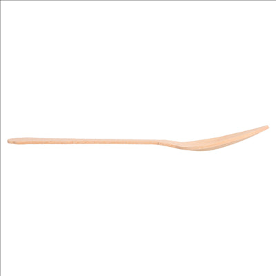 CUILLÈRES À CAFÉ 'CLASSIC' 12 CM NATUREL BOIS (100 UNITÉS)