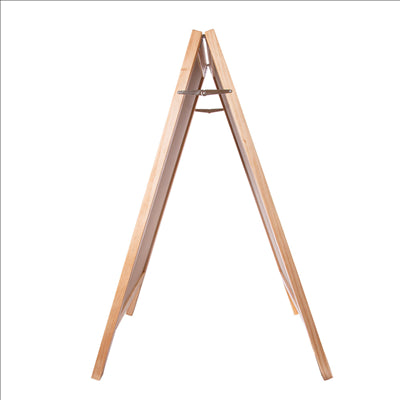 ARDOISE EN ANGLE 2 FACES 65x80x115 CM VERT BOIS (1 UNITÉ)