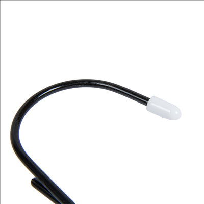 CINTRES 40,5x21,5 CM NOIR FIL METALLIQUE (50 UNITÉS)