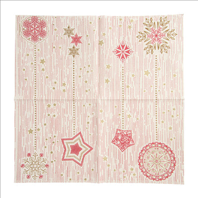 SERVIETTES "LIKE LINEN" 'POLARIS' 70 G/M2 40x40 CM SPUNLACE (600 UNITÉS)