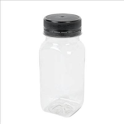 MINI BOUTEILLES 125 ML 4,3x4,3x11 CM TRANSPARENT RPET (513 UNITÉS)
