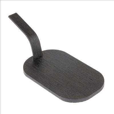 MINI PELLES POUR SNACKS 8x5 CM NOIR BAMBOU (100 UNITÉS)