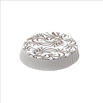COUVERCLES GOBELETS CHAMBRE Ø 6,5x1,5 CM DORE CARTON (1000 UNITÉS)