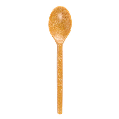 PETITES CUILLÈRES 13 CM NATUREL FIBRE DE BOIS (100 UNITÉS)