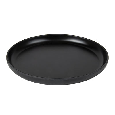 ASSIETTES PLATES 'ASAMI WARE' Ø 19x2 CM NOIR MÉLAMINE (6 UNITÉS)