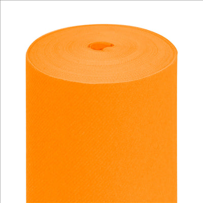 "TÊTE-À-TÊTE" PRÉ. 120CM (20 FEU.) 55 G/M2 0,40x24 M MANDARINE AIRLAID (6 UNITÉS)