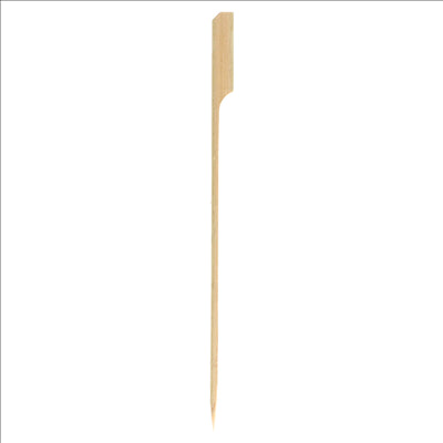 PIQUES "GOLF" 18 (h) CM NATUREL BAMBOU (100 UNITÉS)