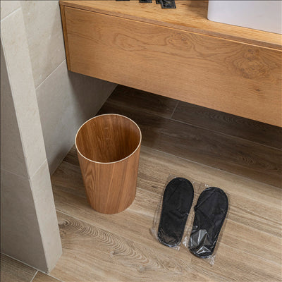 CHAUSSONS 28x11 CM NOIR SPUNBOND (500 UNITÉS)