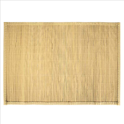 SET DE TABLE 45X30 CM NATUREL BAMBOU (48 UNITÉS)