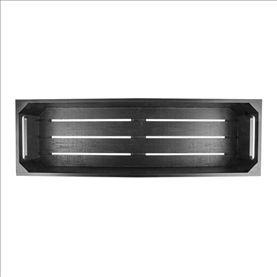 BOÎTE BUFFET GN 2/4 53x16,2x10 CM NOIR BAMBOU (1 UNITÉ)