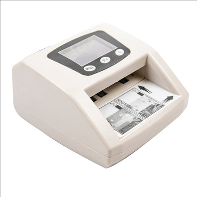 EURODÉTECTEUR FAUX BILLETS AC220-240V 12,5x14x7 CM BLANC PLASTIQUE (1 UNITÉ)