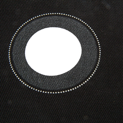 12 U. TORCHONS EN ROULEAU 'CUBI-DRAP' 40x40 CM NOIR COTON (1 UNITÉ)