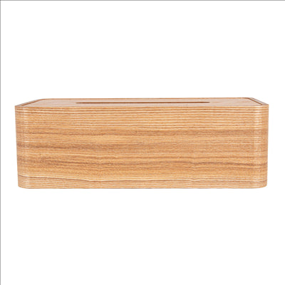DISTRIBUTEUR MOUCHOIRS 26,5x14x8,5 CM NATUREL BOIS (1 UNITÉ)