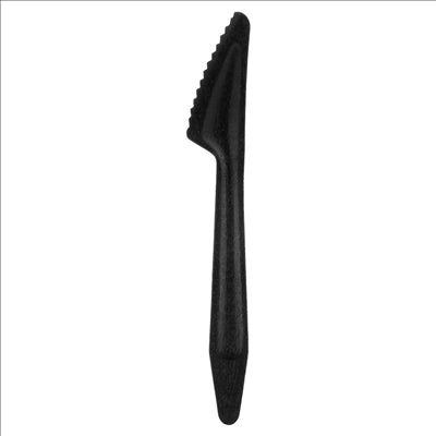 COUTEAUX 'ELEGANCE' 16,5 CM NOIR BOIS (100 UNITÉS)