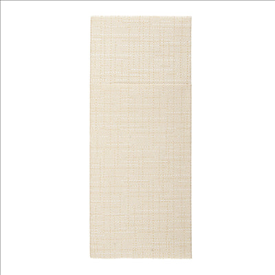 SERVIETTES "CANGURITO" 'DRY COTTON' 55 G/M2 33x40 CM SABLE AIRLAID (700 UNITÉS)