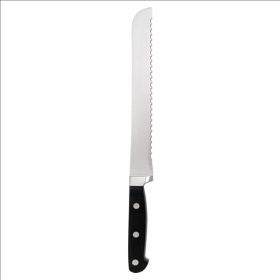 COUTEAU À PAIN, MANCHE ABS 23,5 CM ARGENTE INOX (1 UNITÉ)
