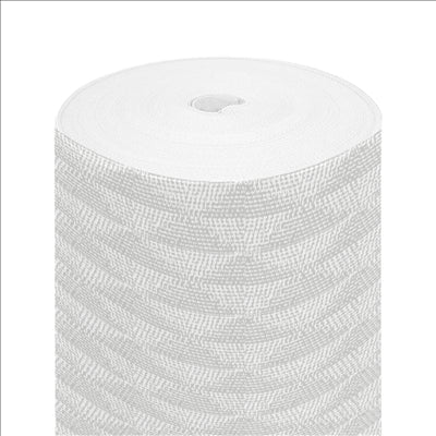 NAPPE EN ROULEAU 'MIST' 55 G/M2 1,20x25 M BLANC AIRLAID (1 UNITÉ)