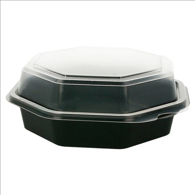 RÉCIPIENTS 443 ML 16x16x6 CM NOIR PS (405 UNITÉS)