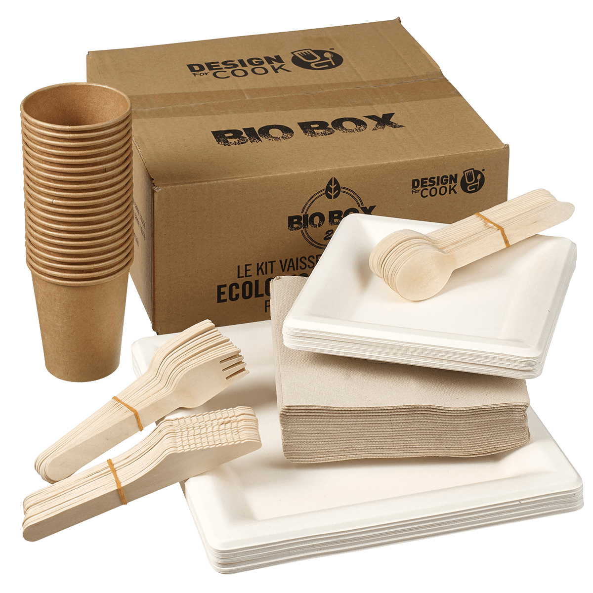 Kit Biobox 20 personnes pièce | 1 Unité(s)
