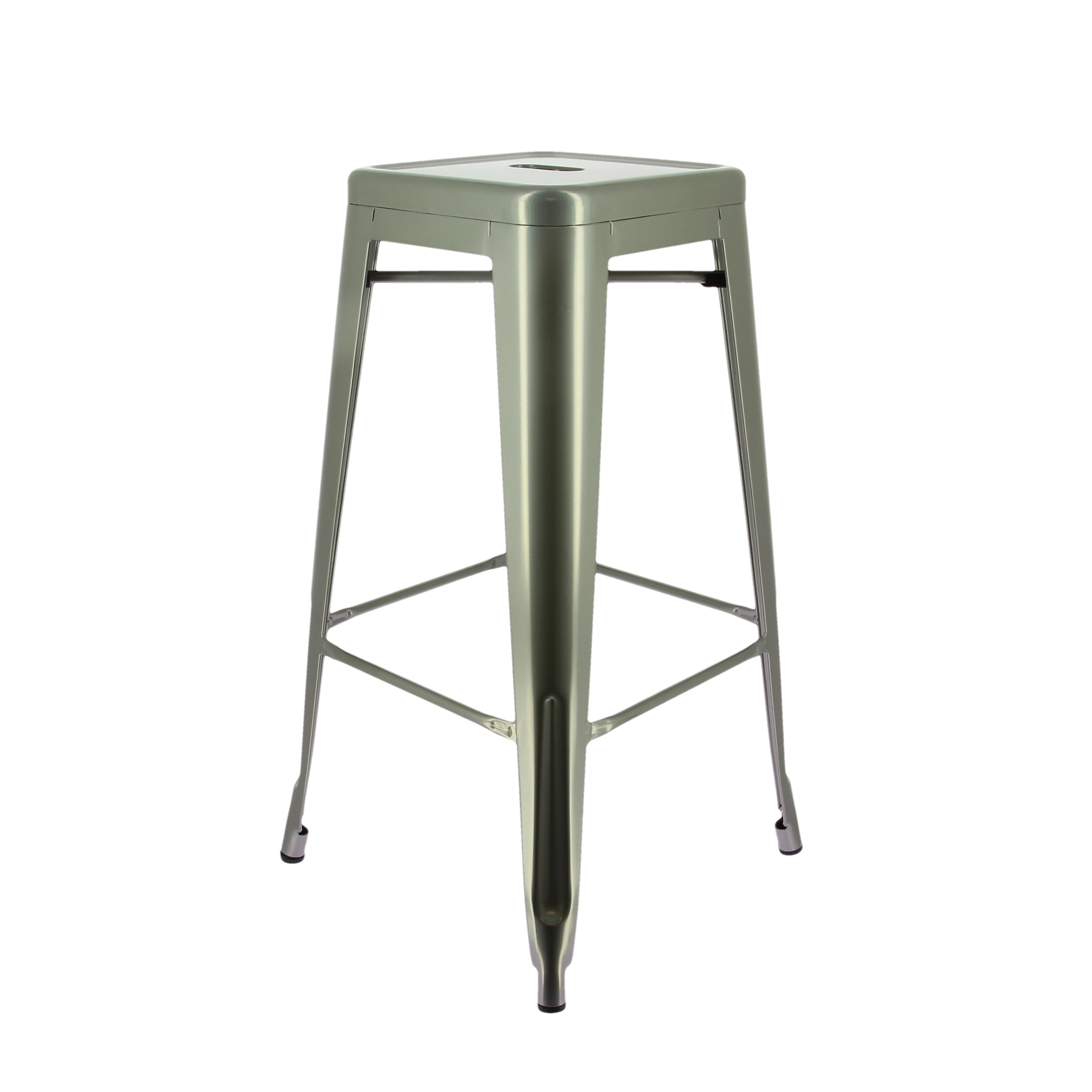 Tabouret métal de bar Chicago GRIS METAL | 4 Unité(s)