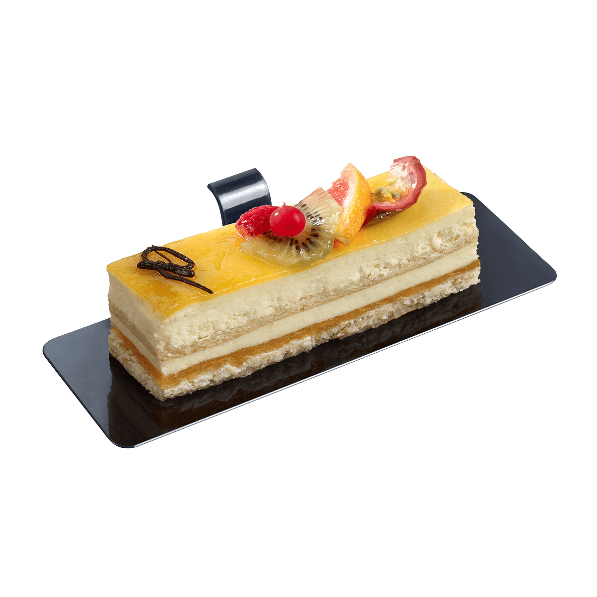 Support à pâtisserie Palet' rectangle noir 130x45x20 | 1000 Unité(s)