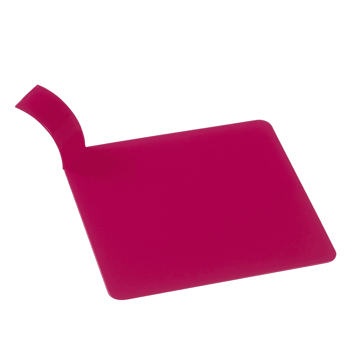 Support à pâtisserie Palet' carré fuchsia 80x80x20 mm | 1000 Unité(s)