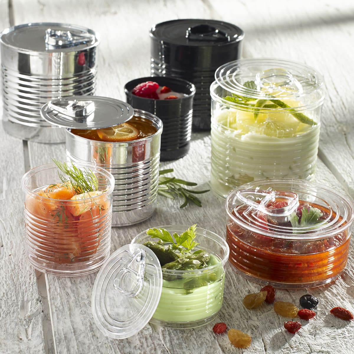 Verrine Conserve transparente 110 ml | 200 Unité(s)