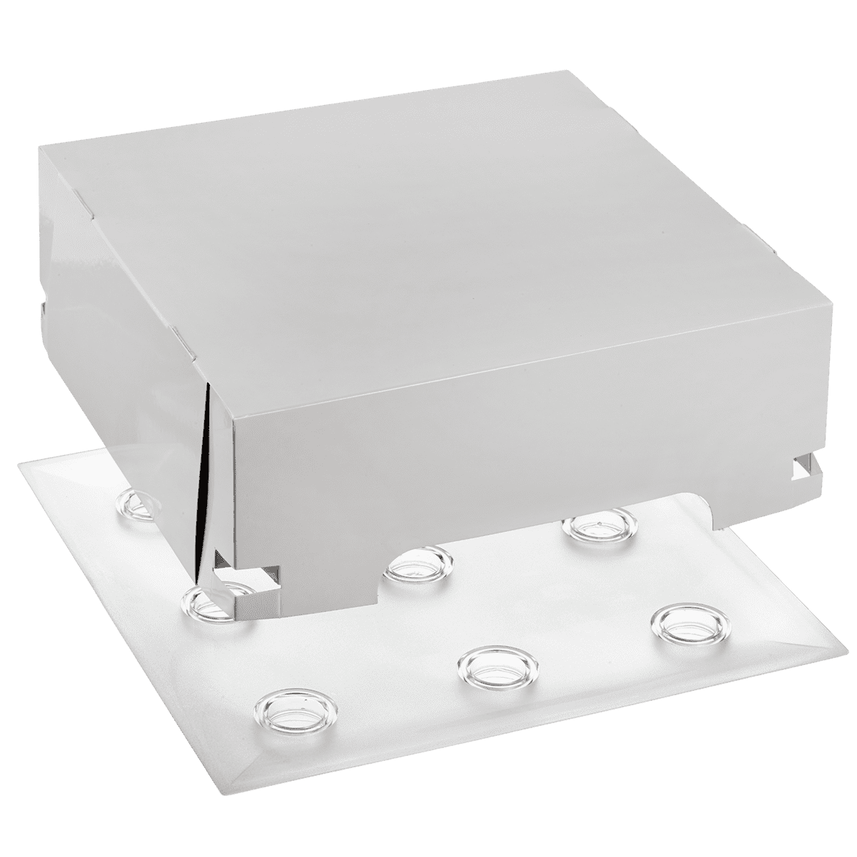 Couvercle carton plat pour plateaux Odyssée | 100 Unité(s)