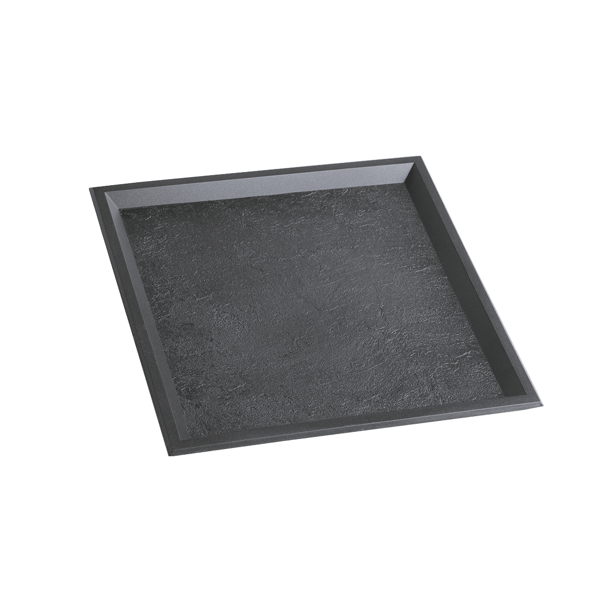 Plateau texture Ardoise 240x240 mm | 100 Unité(s)