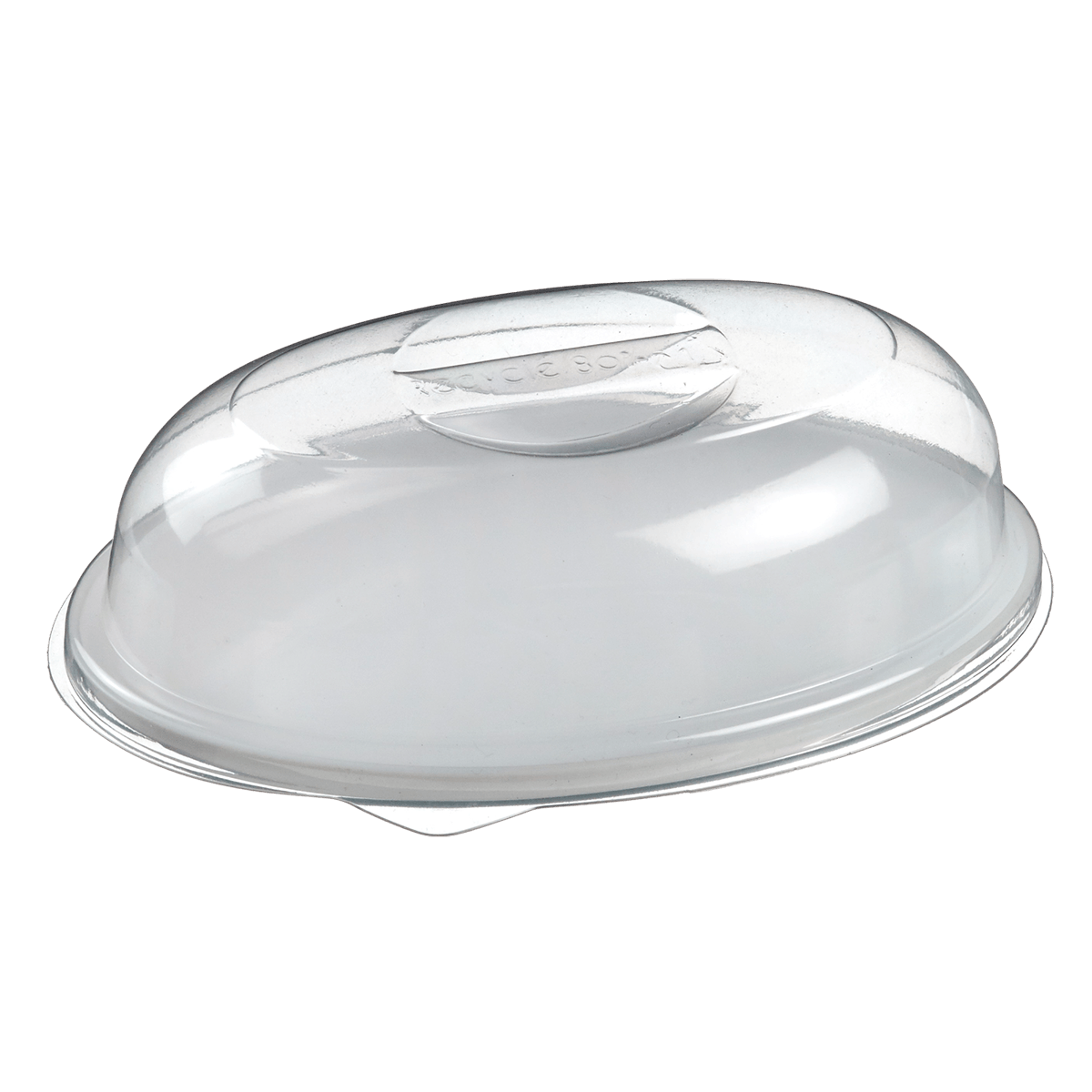 Assiette Galaxie ovale PP blanc 117x72 mm | 200 Unité(s)