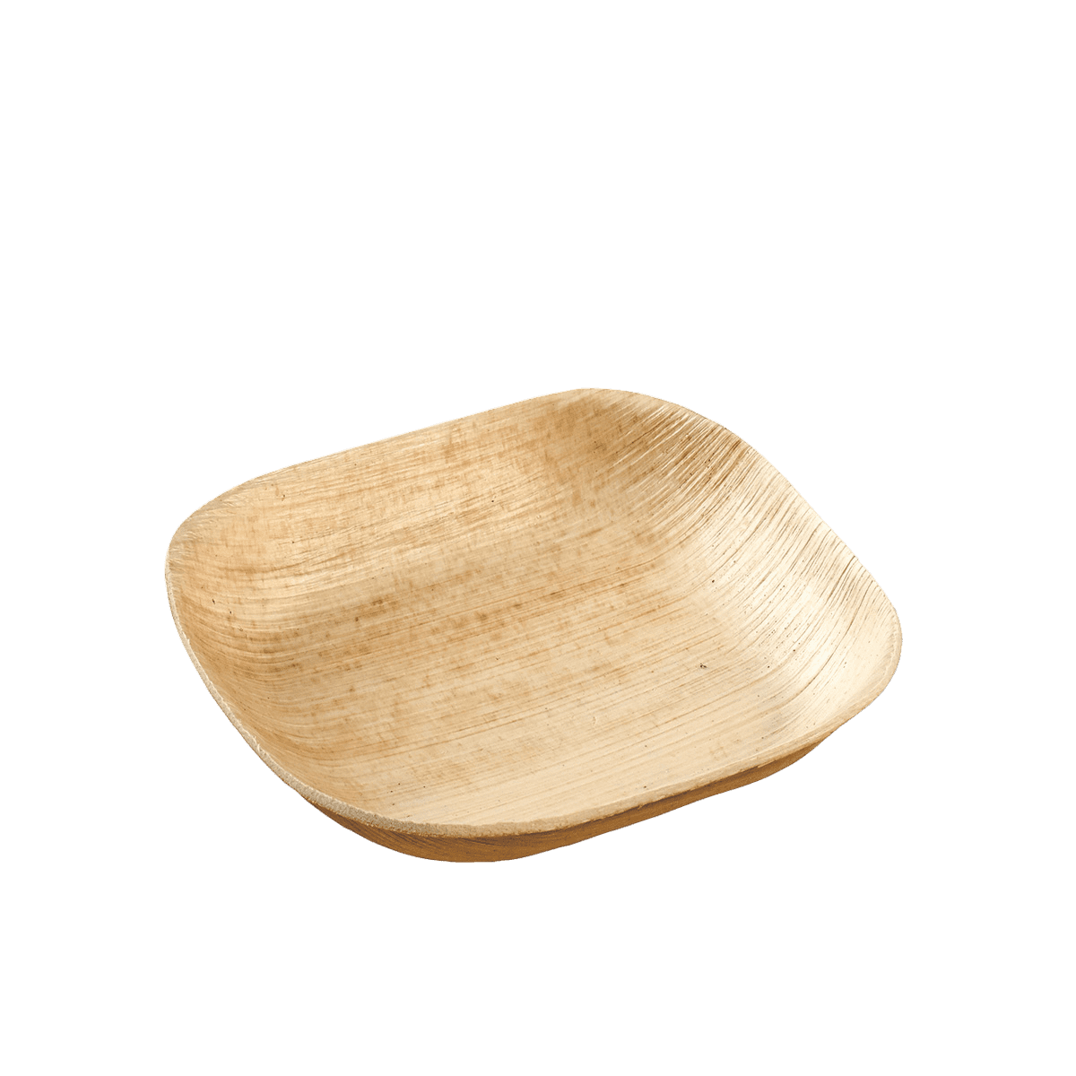Assiette profonde Areca feuille de palmier 100x100 mm | 600 Unité(s)