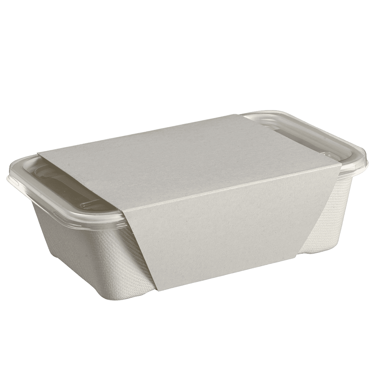 Fourreau carton 130x127x58 mm pour barquette Quantum 840 ml | 200 Unité(s)