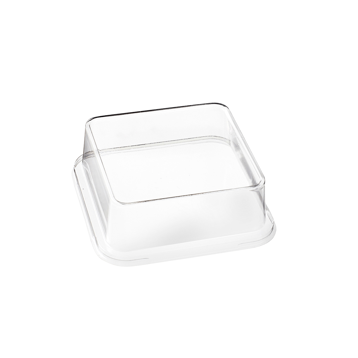 Couvercle RPET pour assiette Kanopée 100x100 mm | 200 Unité(s)