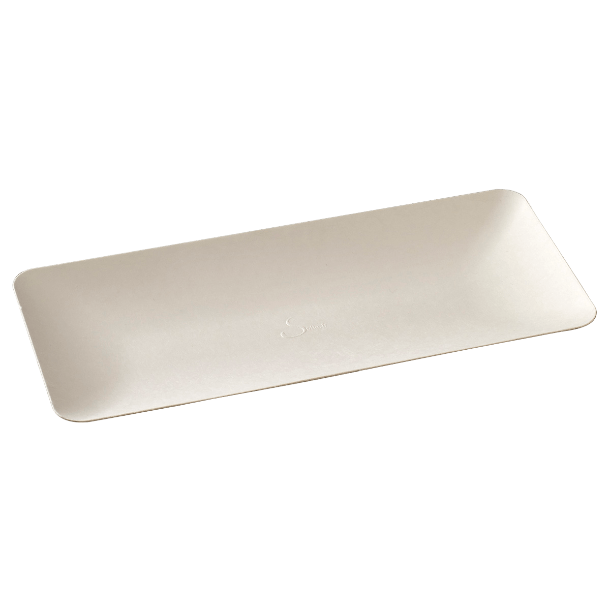 Assiette Imagine pulpe de canne 200x90 mm | 100 Unité(s)