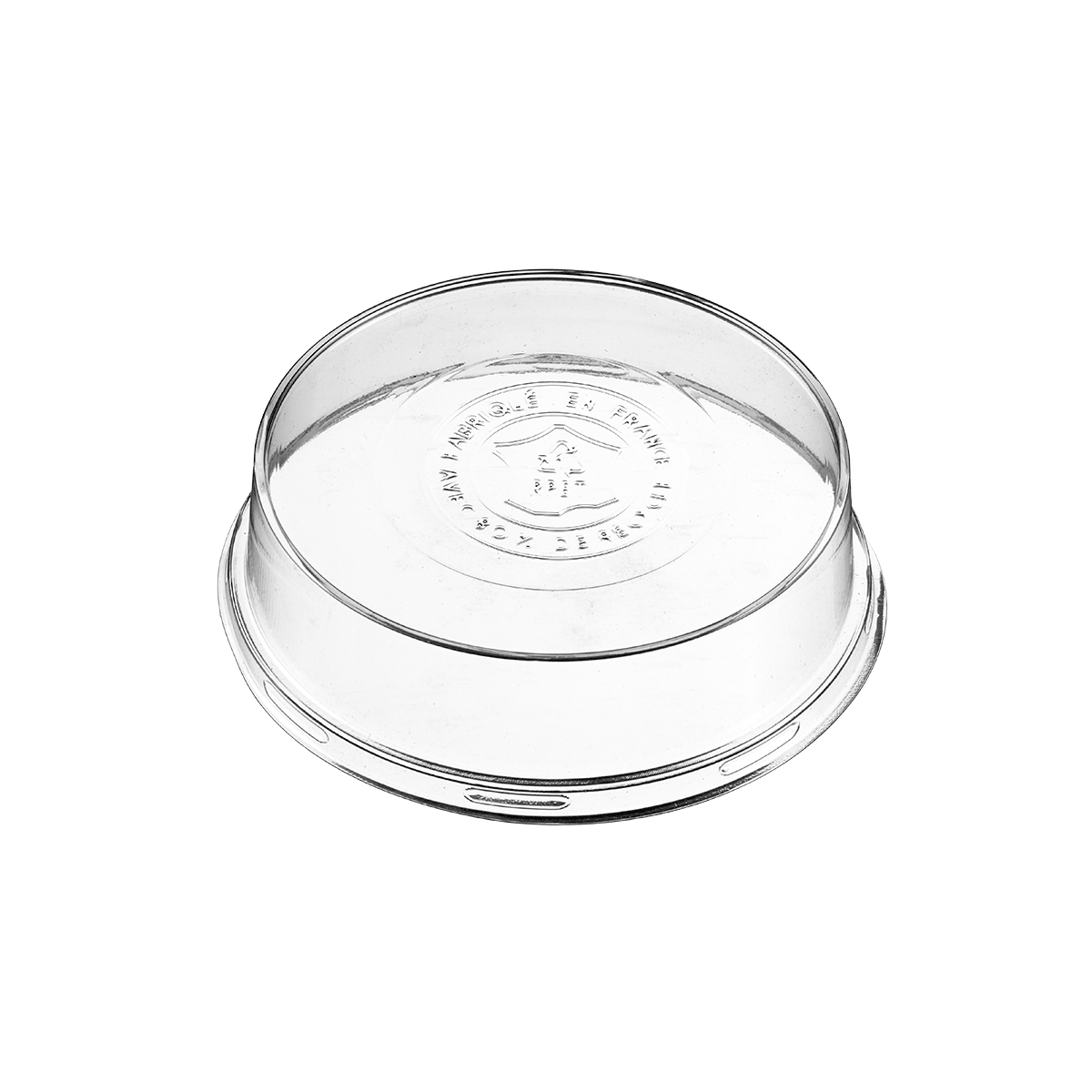 Couvercle RPET pour assiette Ninfea Ø130 mm | 200 Unité(s)
