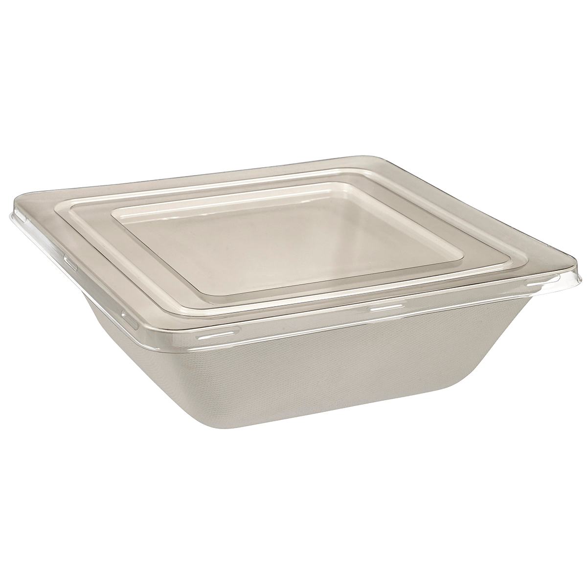 Couvercle plat RPET pour saladier Imagine 2500 ml | 80 Unité(s)