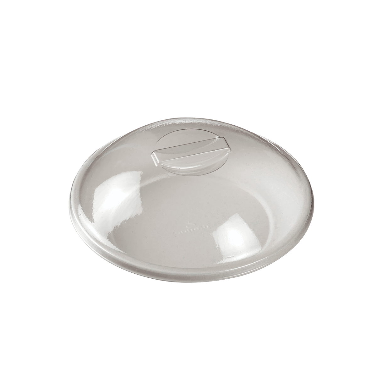 Couvercle transparent pour assiette GALAXIE ronde pulpe de canne | 200 Unité(s)