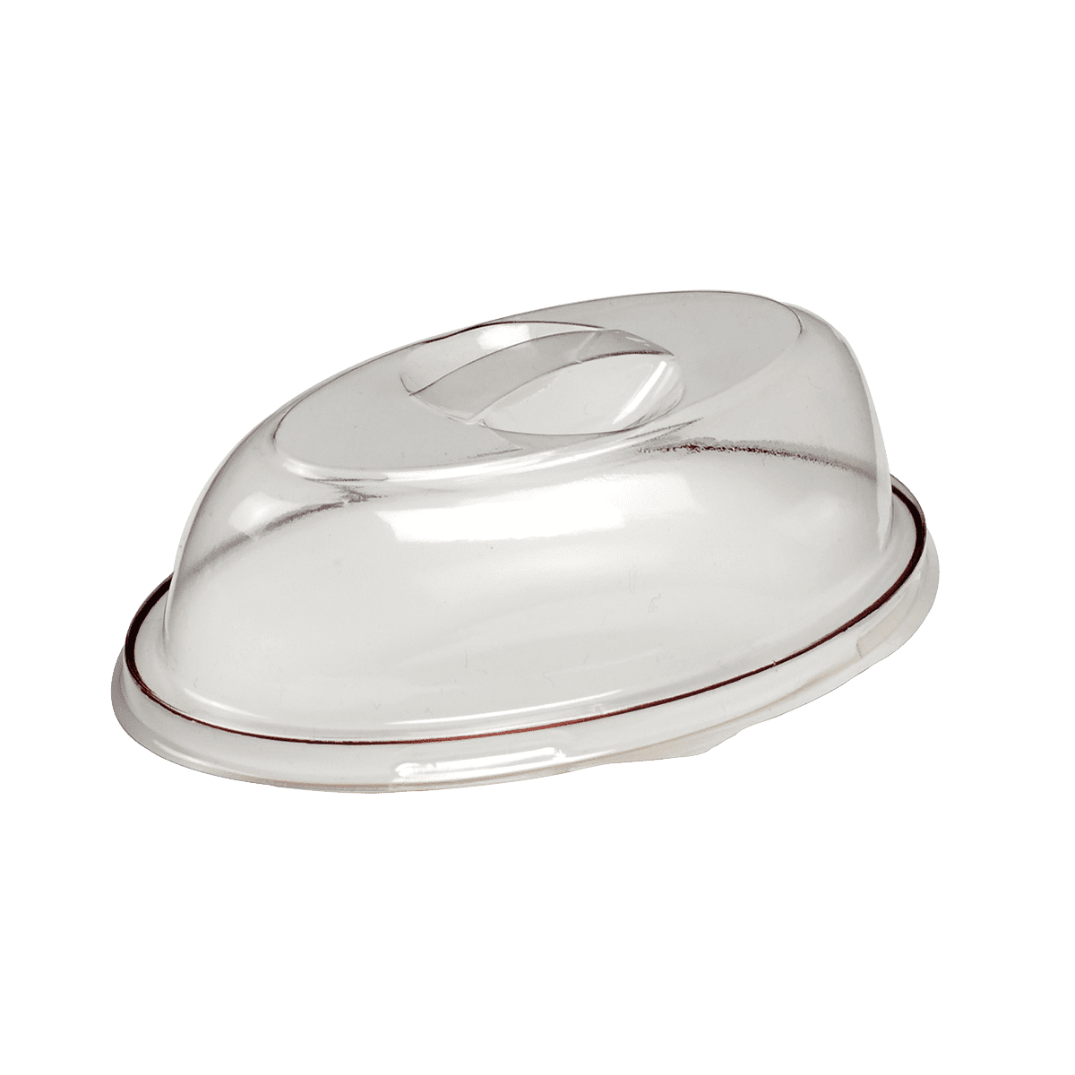 Couvercle transparent pour ravier GALAXIE ovale pulpe de canne | 400 Unité(s)